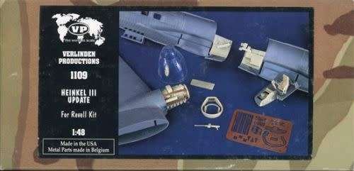 Verlinden Production, Heinkel III Update Accessory for Revell 1109 Model Airplane Kit