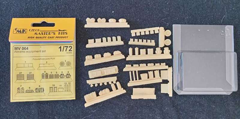 Czech Master's Kits, Abrams Equipment set