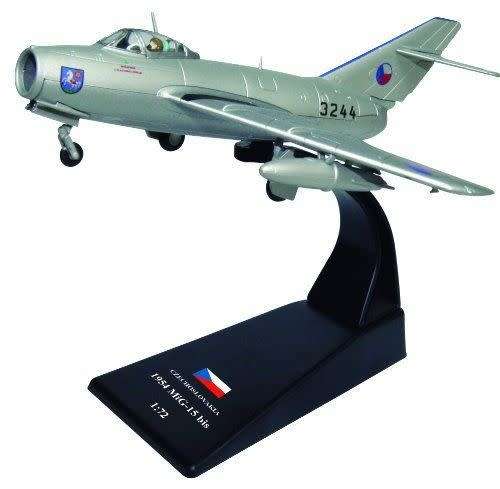 Amercom 1:72 Aircraft of the World ACSL37 Mikoyan-Gurevich MiG-15 Fagot Diecast Model