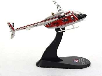 Amercom Helicopters of the World ACHY17 Bell TH-57C Sea Ranger Diecast Model US Navy, 2007