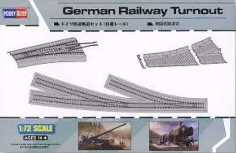 German Railway Turnout Track