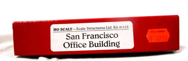 San Francisco Office Building HO-Gauge - Scale Structures Ltd Kit #1113