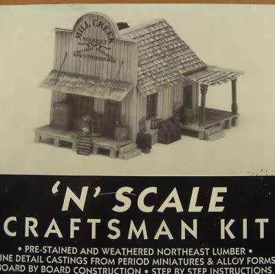 MILL CREEK MARKET - RARE HO CRAFTSMAN KIT - MAINLINE & SIDING:  MS507