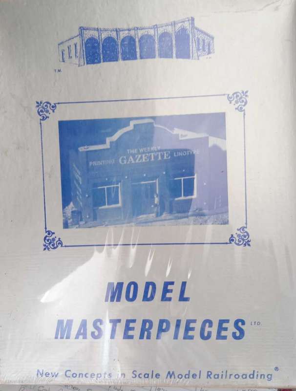 THE GAZETTE - SCALE - HO - MODEL MASTERPIECES - #111