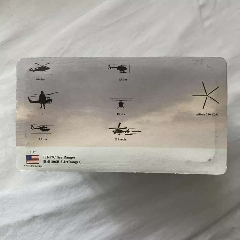 Amercom Helicopters of the World ACHY17 Bell TH-57C Sea Ranger Diecast Model US Navy, 2007