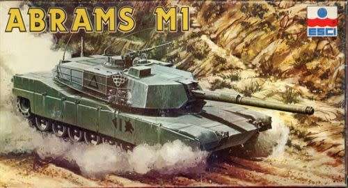 Abrams M1 1/72 Scale ESCI