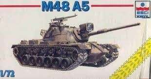 ESCI Model, M48 A5 Tank 1/72 Scale