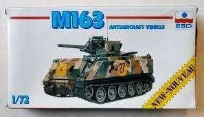 ESCI Model, M163 Anti aircraft Vehicle No. 8304 | 1:72 Vintage