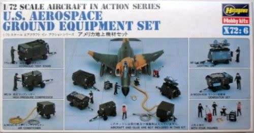 Model U.S Aircraft US AEROSPACE GROUND EQUIPMENT SET Hasegawa X72-6 1/72 Scale