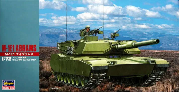 M-1E1 ABRAM Hasegawa #31135 MT35 1/72