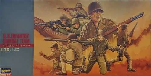 US Infantry Combat Team WWII Hasegawa | No. MB-034 | 1:72