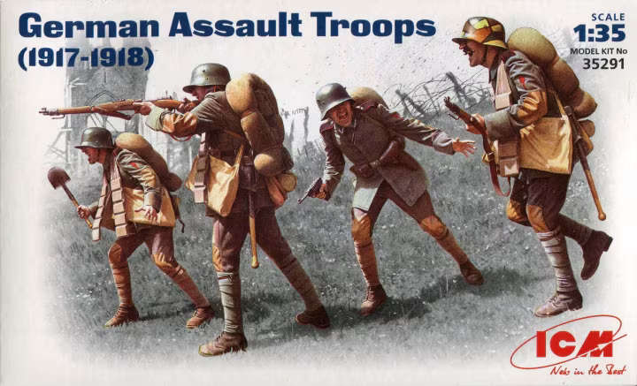 German Assault Troops (1917-1918) ICM | No. 35291 | 1:35