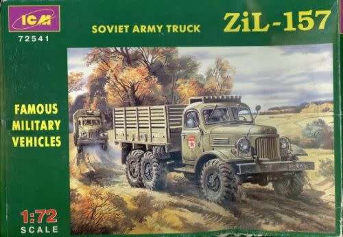 Soviet Army Truck ZiL-157 ICM | No. 72541 | 1:72