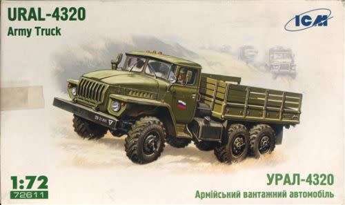 WWII Soviet Ural-4320 Army Truck ICM | No. 72611 | 1:72