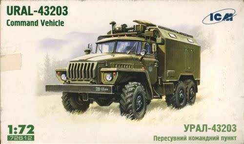 WWII Soviet Ural 43203 Command Vehicle ICM | No. 72612 | 1:72