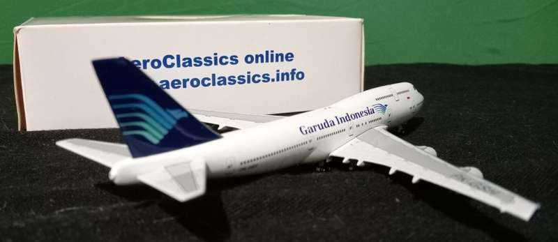 1:400 Garuda Indonesia B747 AeroClassics