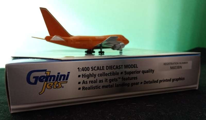 Boeing 747SP Braniff International Airways Gemini Jets | No. GJBNF009 | 1:400