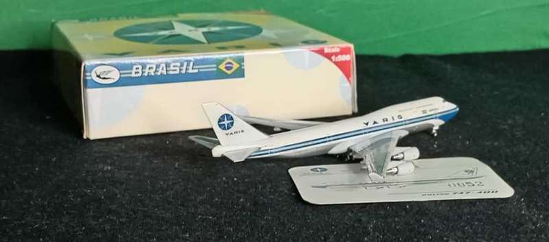 Varig Brasil  747-400 Retro Airlines Scale Diecast 1/500 Big Bird