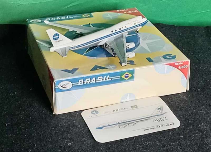 Varig Brasil  747-400 Retro Airlines Scale Diecast 1/500 Big Bird