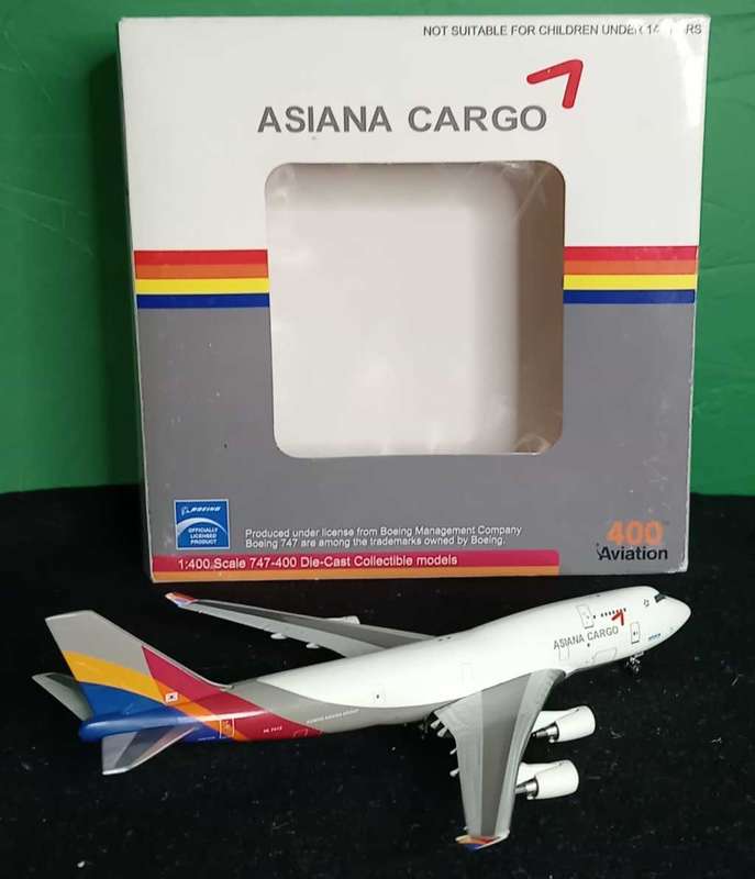 Asiana Cargo Boeing 747-400 HL7413 1:400 Aviation400