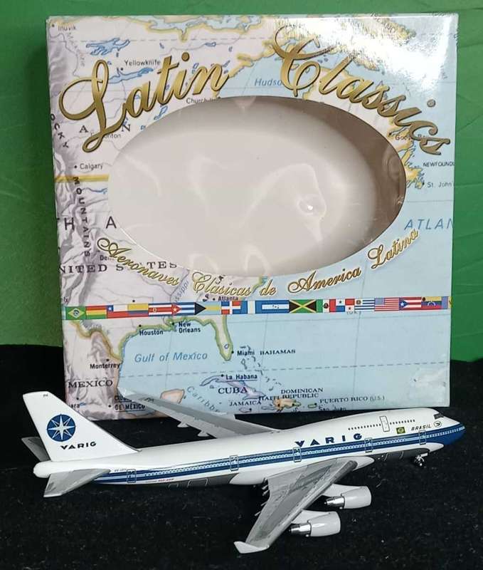 Varig Brasil Airlines Boeing 747-400 PP-VPH AeroClassics 1:400