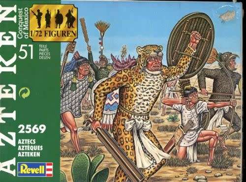 Revell  Model, Aztecs (Azteken) Conquest Mexico  2569 1/72