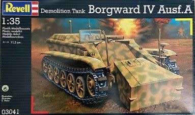 Revell  Model, Demolition Tank Borgward IV Ausf.A 1:35 03041