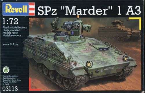 Revell  Model, SPz "Marder" 1 A3 Tank Plastic Model Kit 1/72 03113
