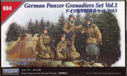 German Panzer Grenadiers Set Vol. 1 - Series 004 - Tristar - 1/35 Scale