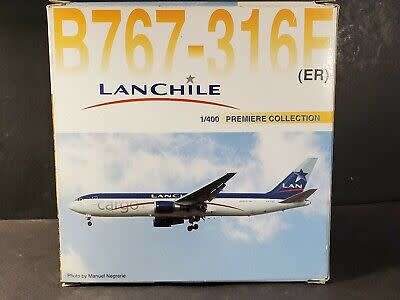 Dragon Wings, 55338 LANChile Boeing 767-316F (er) 1/400 Scale Diecast Model