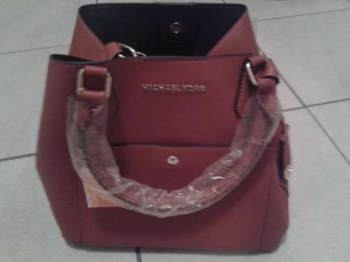AUTHENTIC MICHAEL KORS- RUST BROWN (DARK ) - MEDIUM BAG - GENUINE LEATHER
