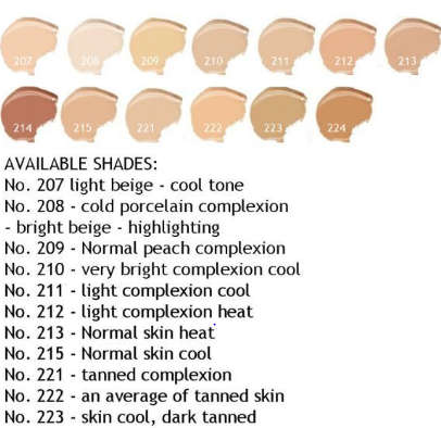 DERMACOL 30G - BEST FOUNDATION COVERAGE - 207 or 209 or 212