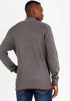 Grey Zipped Sporty Cardigan ( Size S) - BRAND NEW