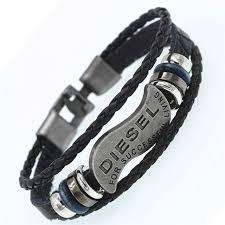 DGW Multilayer Bracelet Men Casual Fashion Braided Leather Bracelets For Men/Women