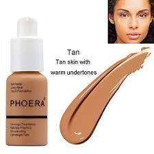 PHOERA Foundation Concealer Makeup Full Coverage TAN, NUDE, or SAND