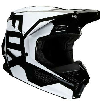 Fox Youth V1 Lux Helmet (Blue) SIZE YS
