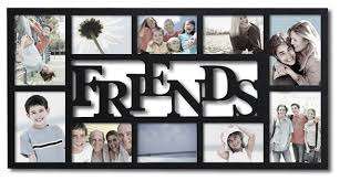 STUNNING BLACK FRIENDS PHOTO FRAME - GREAT GIFT!!! LARGE