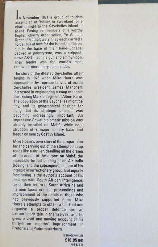 The Seychelles Affair by Mike Hoare