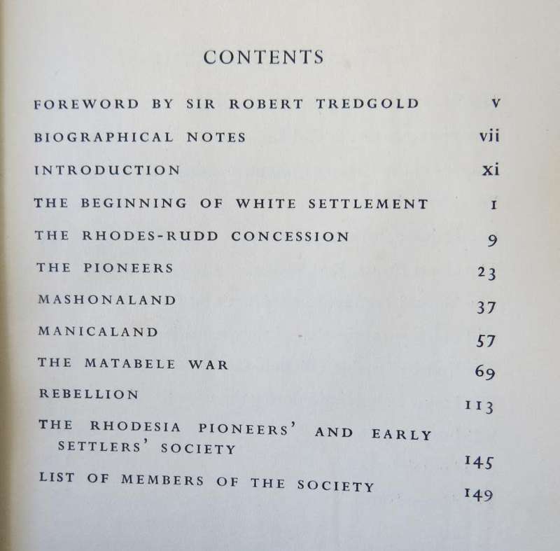 Rhodesian Genesis - Neville Jones