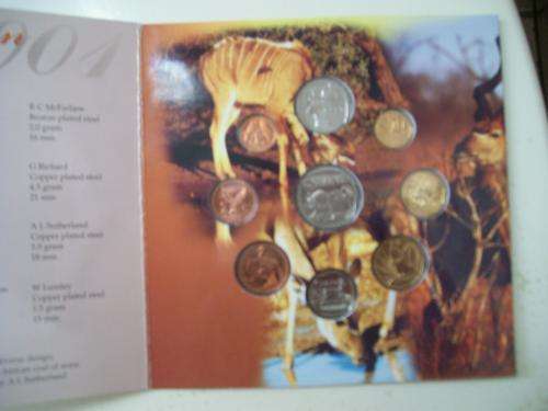 2001 CIRCULATION COIN SET