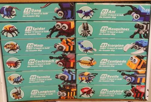 TOY BUILDING BLOCKS.INSECT, ANIMAL DINOSAUR COMBO SETS