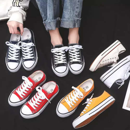 MULTI COLOR CANVAS SNEAKERS
