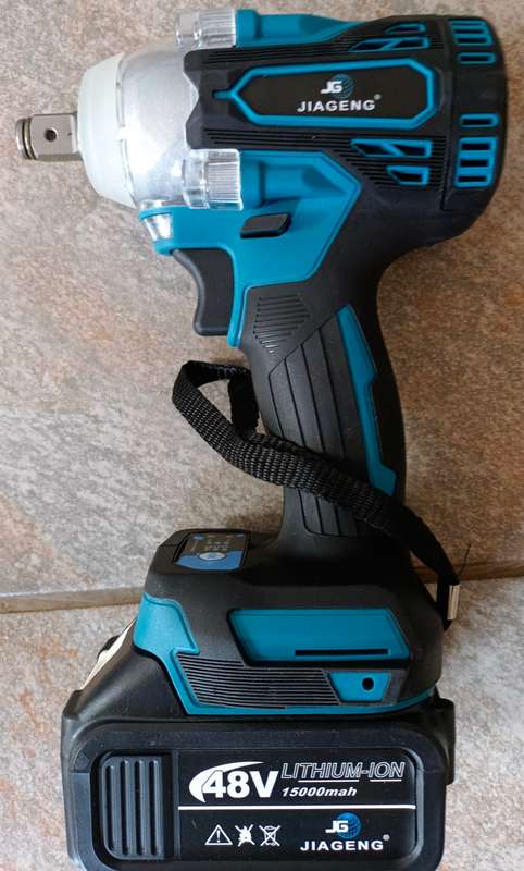 48V Lithium-Ion 4-in-1 Cordless Brushless Drill & Angle Grinder Tools Set