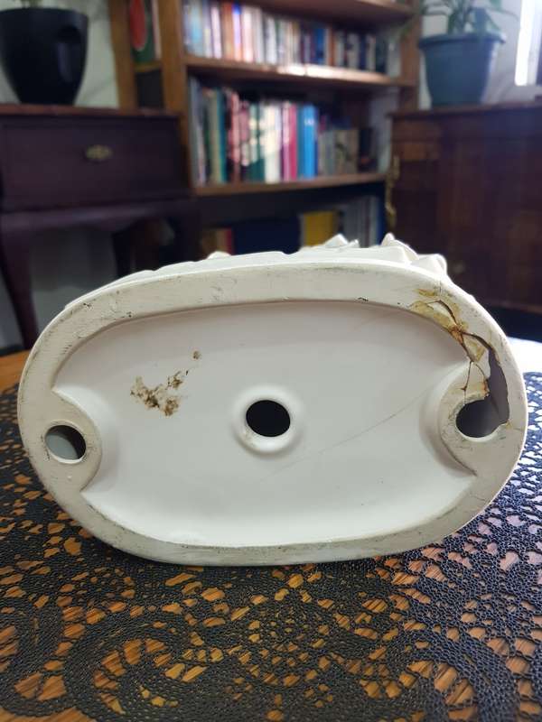 Antique Victorian Lady and Gentleman Porcelain