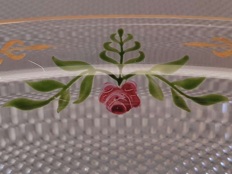Lovely Large 12 Piece Glass Platter with Serving Dishes.