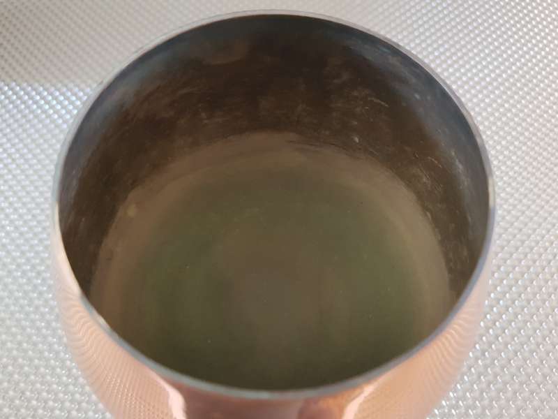 Solid Copper Snifter Goblets