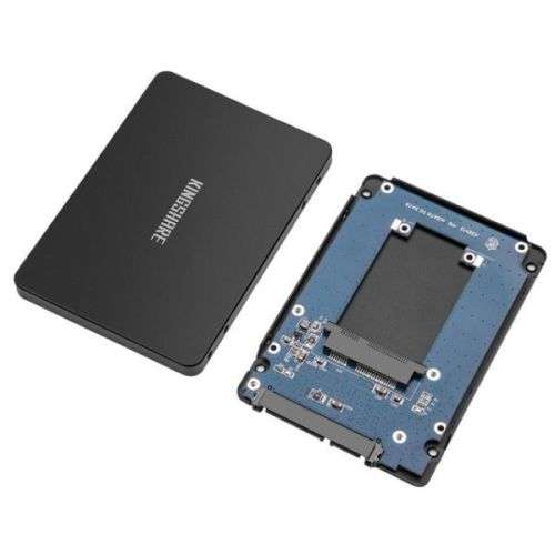 Kingshare mSATA to 2.5" SATA SSD adapter hd enclosure