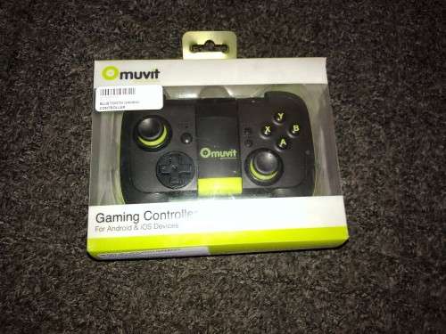 MUVIT BLUETOOTH GAMING CONTROLLER Black/Lime