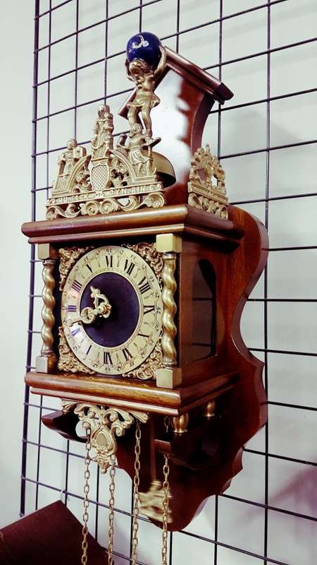 Zandaam Dutch 8day Wall Clock