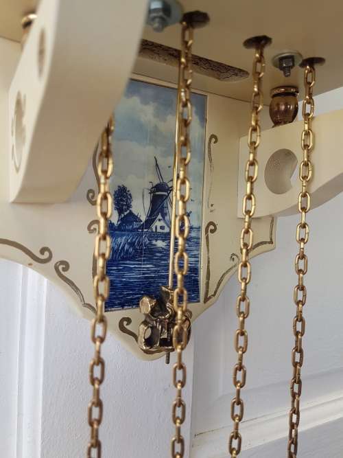 Dutch Delft Clock